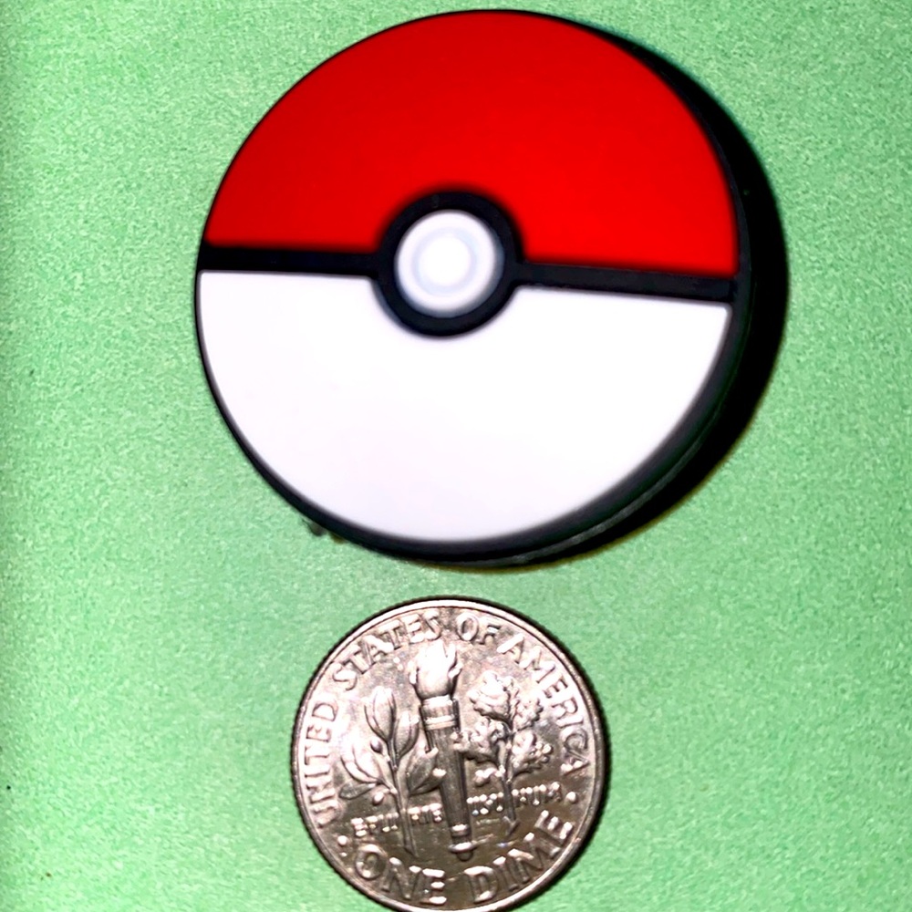(10 for $15) Pokémon Pokemon Poke Ball Crocs Shoe Charms